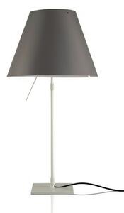 Stolní lampa Luceplan, Šedá, Obývací pokoj, Hliník