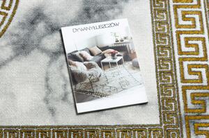 Dywany Luszczow Kusový koberec EMERALD EXCLUSIVE 1011 glamour, medúza řecký rám krém / zlato Rozměr koberce: 80 x 150 cm