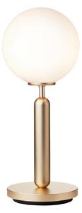 Stolní lampa Nuura Aps, Miira Table, Zlatá / mosazná, Obývací pokoj, Kov, Design