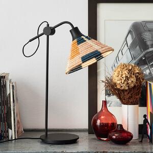 Stolní lampa Forestier, Parrot, Černá, Obývací pokoj, Kov, Design