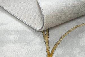 Dywany Luszczow Kusový koberec EMERALD EXCLUSIVE 1016 art deco, mramor krém / zlato Rozměr koberce: 140 x 190 cm
