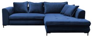 ROHOVÁ SEDAČKA, textil, královská modrá Livetastic - Sedací soupravy, Online Only