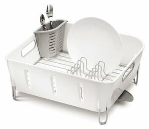 Simplehuman Odkapávač na nádobí Compact, bílá