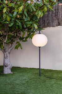 SAIGON šedá/bílá lampa se zápichem 1M R45 - FARO