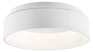 Luce Ambiente Design LED stropní svítidlo Noah, bílé, Ø 45 cm, kov,, Bílá / opál, Obývací pokoj / jídelna, Hliník, Moderní