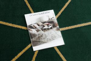 Dywany Luszczow Kusový koberec EMERALD EXCLUSIVE 1013 geometrický lahvově zelená / zlato Rozměr koberce: 140 x 190 cm