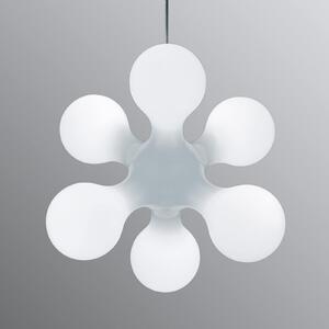 Závěsná svítidlo kdln, ATOMIUM, stmívatelné, Bílá, Obývací pokoj, Kov, Design