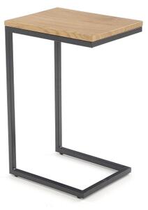 Konferenční stolek AURIA 40x30 cm dub/černá