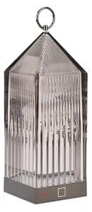 Venkovní svítidla Kartell, Lantern, stmívatelné, Šedá, Balkon, Plast, Design