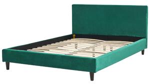 Manželská postel 140 cm Ferdinand (zelená) (s roštem). 1078896