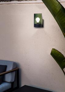 KILA nástěnná lampa, tmavě šedá, kouřová - FARO
