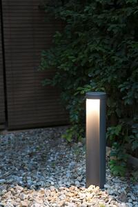 CHANDRA sloupková lampa, tmavě šedá - FARO