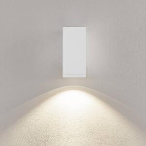 Deko-Light LED venkovní nástěnné svítidlo ShoreLine Pro Square, bílá, 830/840, stmívatelný, Bílá / opál, Hliník, Moderní