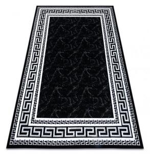 Dywany Luszczow Kusový koberec GLOSS 2813 87, rám, řecký černý / šedá Rozměr koberce: 70 x 250 cm