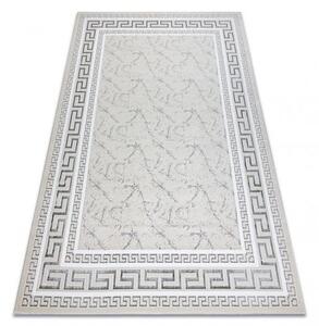 Dywany Luszczow Kusový koberec GLOSS 2813 57, rám, řecký slonová kost / šedá Rozměr koberce: 140 x 190 cm