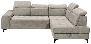 ROHOVÁ SEDAČKA, textil, šedá MID.YOU - Sedací soupravy, Online Only