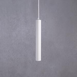 Deko-Light Závěsné LED světlo Slim, bílé, hliník, 2 700 K, stmívatelný, Bílá / opál, Obývací pokoj / jídelna, Hliník, Moderní