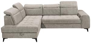 ROHOVÁ SEDAČKA, textil, šedá MID.YOU - Sedací soupravy, Online Only