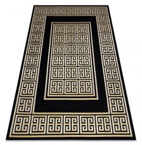 Dywany Luszczow Kusový koberec GLOSS 6776 86, rám, řecký černý / zlato Rozměr koberce: 60 x 300 cm