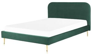 Manželská postel 180 cm Faris (zelená) (s roštem). 1078934