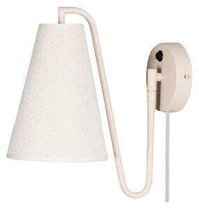 Nástěnná Svítidla Globen Lighting, Bílá, Obývací pokoj, Tkanina / Textil, Design