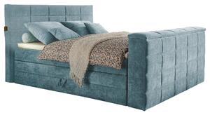 POSTEL BOXSPRING, 180/200 cm, modrá Carryhome - Postele s úložným prostorem, Online Only