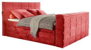POSTEL BOXSPRING, 180/200 cm, červená Carryhome - Postele s úložným prostorem, Online Only