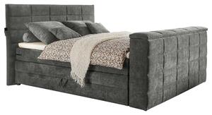 POSTEL BOXSPRING, 180/200 cm, šedá Carryhome - Postele s úložným prostorem, Online Only