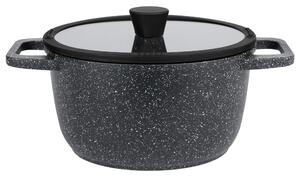 Livarno home Hliníkový hrnec, Ø 24 cm, 4l, Ilag® (granitová) (100383623002)