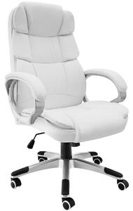 Tectake 404781 kancelářská židle jonas - bílá
