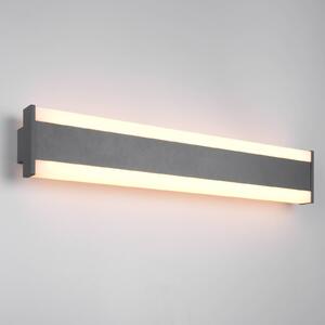 Trio Lighting LED venkovní nástěnné svítidlo DAWSON, 60 cm, antracitová IP54 nahoru/dolů, Černá, Hliník, Moderní, Nástěnné svítidlo
