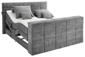 POSTEL BOXSPRING, 180/200 cm, šedá Carryhome - Manželské postele, Online Only