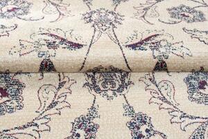 Makro Abra Klasický kusový koberec Isphahan 84313/57 Ivory béžový modrý Rozměr: 80x150 cm