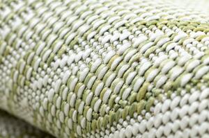 Dywany Luszczow Kusový koberec, běhoun SISAL SION palmové listy, tropický 2837 ecru / zelená Rozměr koberce: 60 x 250 cm