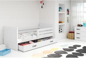 Dětská postel RICO 90x200 cm Bílá Bílá
