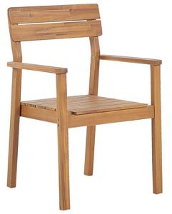 Set 2 ks zahradních židlí Fernanda (světlé dřevo). 1078984