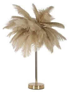 Stolní lampa ve zlaté barvě (výška 55 cm) Palm – Mauro Ferretti