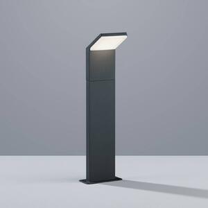 Trio Lighting LED osvětlení cesty PEARL, výška 50 cm, antracitová, kov, IP54, Černá, Hliník, Moderní
