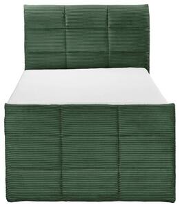 POSTEL BOXSPRING, 100/200 cm, zelená MID.YOU - Postele s úložným prostorem, Online Only