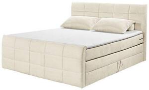 POSTEL BOXSPRING, 180/200 cm, krémová MID.YOU - Postele s úložným prostorem, Online Only