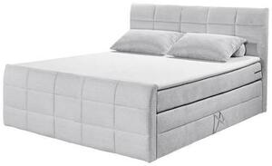 POSTEL BOXSPRING, 180/200 cm, světle šedá MID.YOU - Postele s úložným prostorem, Online Only