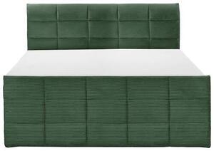 POSTEL BOXSPRING, 180/200 cm, olivově zelená MID.YOU - Postele s úložným prostorem, Online Only