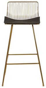 Set 2 ks barových židlí Fidelia (zlatá). 1079005