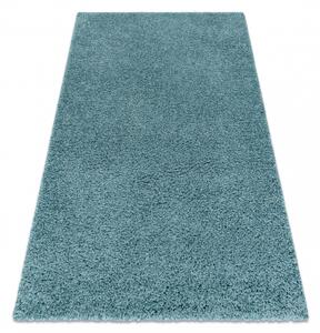 Dywany Luszczow Kusový koberec SOFFI shaggy 5 cm modrý Rozměr koberce: 60 x 200 cm