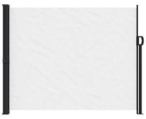 Zatahovací boční markýza bílá 170 x 300 cm