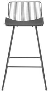 Set 2 ks barových židlí Fidelia (černá). 1079007