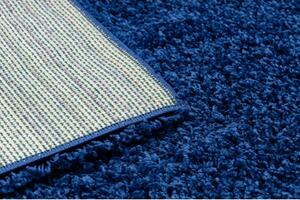 Dywany Luszczow Kusový koberec SOFFI shaggy 5 cm tmavě modrý Rozměr koberce: 60 x 100 cm