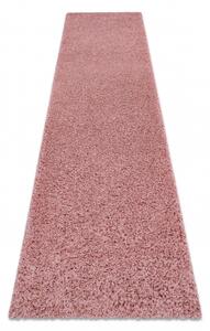 Dywany Luszczow Kusový koberec, běhoun SOFFI shaggy 5 cm světle růžový Rozměr koberce: 80 x 150 cm