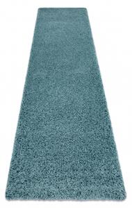 Dywany Luszczow Kusový koberec, běhoun SOFFI shaggy 5 cm modrý Rozměr koberce: 80 x 150 cm