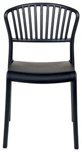 Set 4 ks jídelních židlí Geronimo (černá). 1079073